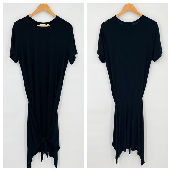 Wilfred Free Dresses & Skirts - Wilfred Free Black Midi Maxi Dress Women's Size Large